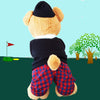 "Oldest Swinger in Town'' Golfing Teddy Bear (boy)