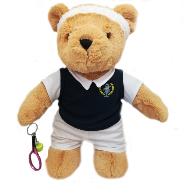 Tennis Teddy Bear - plain (boy)
