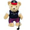 'Get me to the 19th' Golfing Teddy Bear (boy)