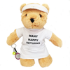 'Many Happy Returns' Tennis Teddy Bear (girl)