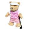 Personalised Golfing Teddy Bear (girl)